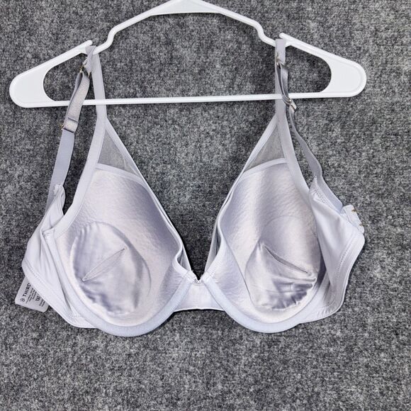 Thirdlove 24/7 Classic Contour Plunge Bra 36E Earl Gray  Adjustable straps - Picture 6 of 7